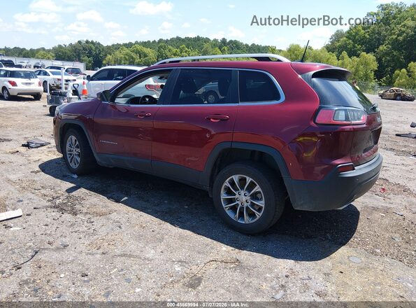1C4PJLMX1MD158799 2021 JEEP CHEROKEE Maroon Հետևի ձախ
