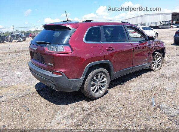 1C4PJLMX1MD158799 2021 JEEP CHEROKEE Maroon Հետևի աջ