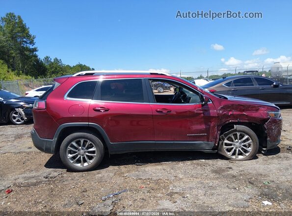 1C4PJLMX1MD158799 2021 JEEP CHEROKEE Maroon Սալոնի հետևի տեսք
