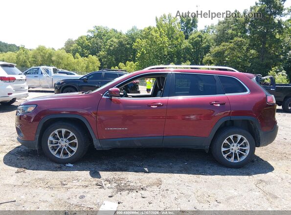 1C4PJLMX1MD158799 2021 JEEP CHEROKEE Maroon Սալոնի 360 աստիճան տեսք