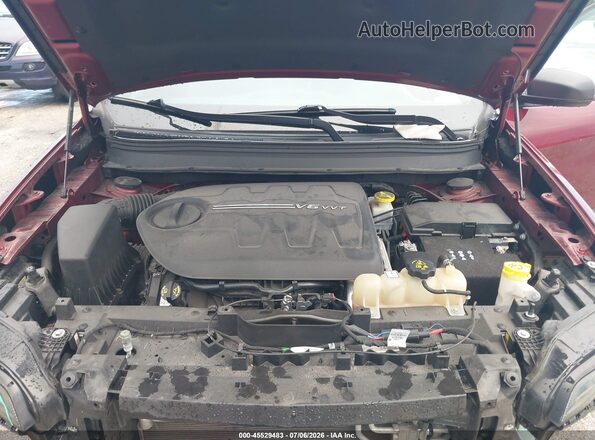 1C4PJLMX2MD214894 2021 JEEP CHEROKEE Red უკანა ხედი