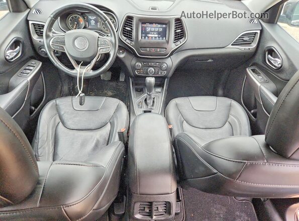 1C4PJLMX4MD211530 2021 JEEP CHEROKEE Black Widok deski rozdzielczej