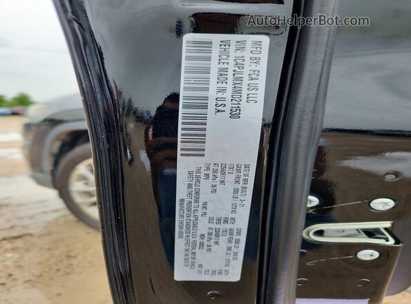 1C4PJLMX4MD211530 2021 JEEP CHEROKEE Black Widok wnętrza 360 stopni