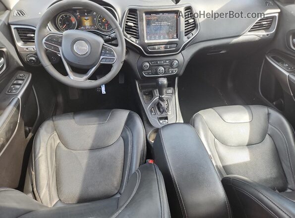 1C4PJLMX7ND503335 2022 JEEP CHEROKEE Black Dashboard view