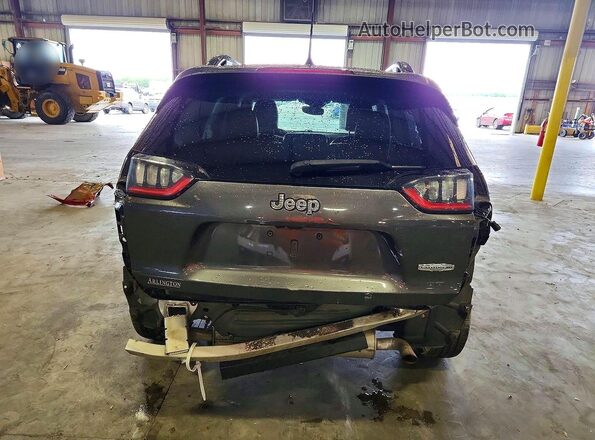 1C4PJLMXXND506696 2022 JEEP CHEROKEE Gray Rear view