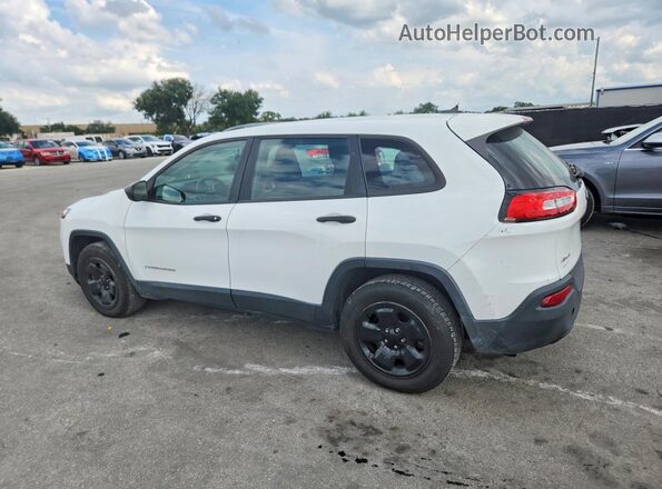 1C4PJMAB0GW148580 2016 JEEP CHEROKEE White Задня ліва чверть
