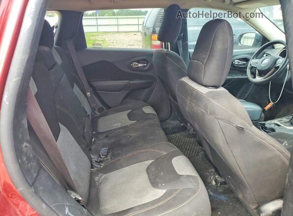 1C4PJMAB0GW170837 2016 JEEP CHEROKEE Red Սալոնի հետևի տեսք