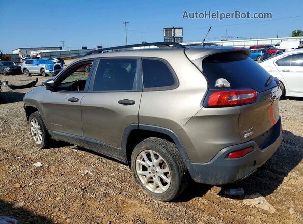 1C4PJMAB0GW244886 2016 JEEP CHEROKEE Gray Trasero izquierdo