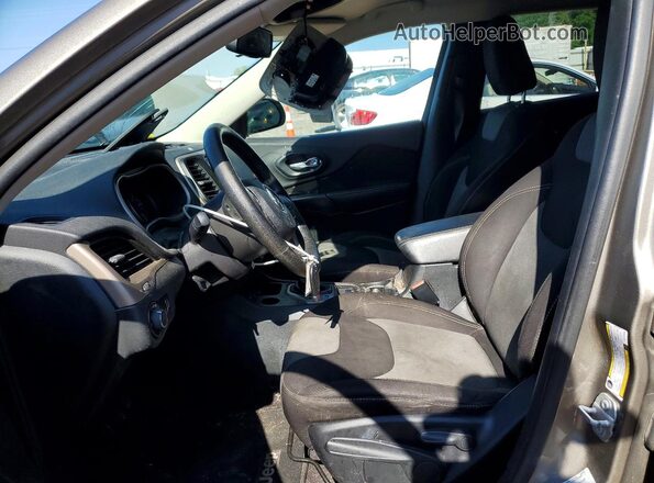 1C4PJMAB0GW244886 2016 JEEP CHEROKEE Gray Vista interior delantera