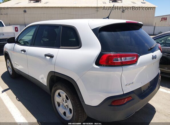 1C4PJMAB0HD225042 2017 JEEP CHEROKEE White Rear left