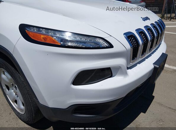1C4PJMAB0HD225042 2017 JEEP CHEROKEE White Front view