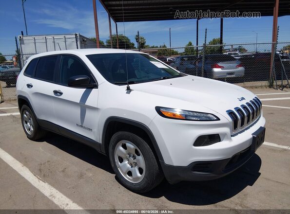 1C4PJMAB0HD225042 2017 JEEP CHEROKEE White 