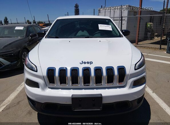 1C4PJMAB0HD225042 2017 JEEP CHEROKEE White 