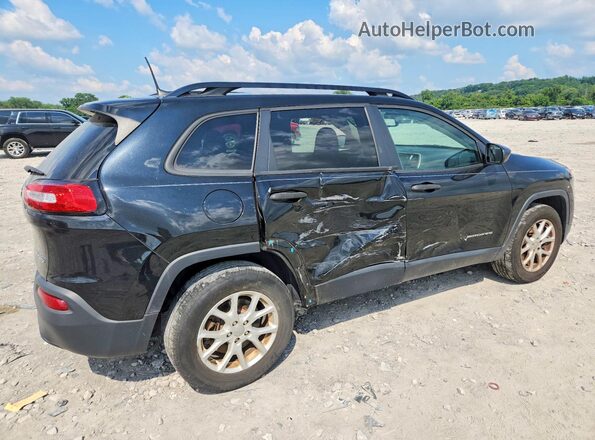 1C4PJMAB0HW656257 2017 JEEP CHEROKEE Black Հետևի աջ