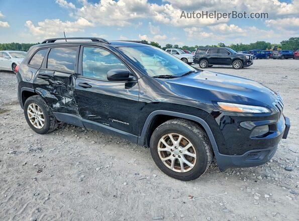 1C4PJMAB0HW656257 2017 JEEP CHEROKEE Black Առջևի աջ