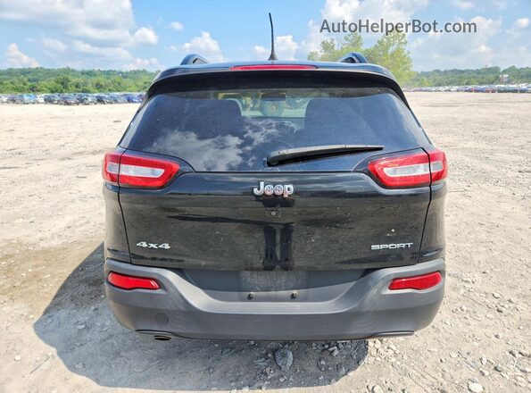 1C4PJMAB0HW656257 2017 JEEP CHEROKEE Black Հետևի տեսք