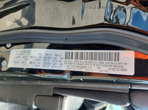 1C4PJMAB0HW656257 2017 JEEP CHEROKEE Black VIN կոդի պիտակի տեսք