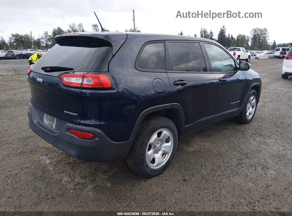 1C4PJMAB1GW352322 2016 JEEP CHEROKEE Blue Հետևի աջ