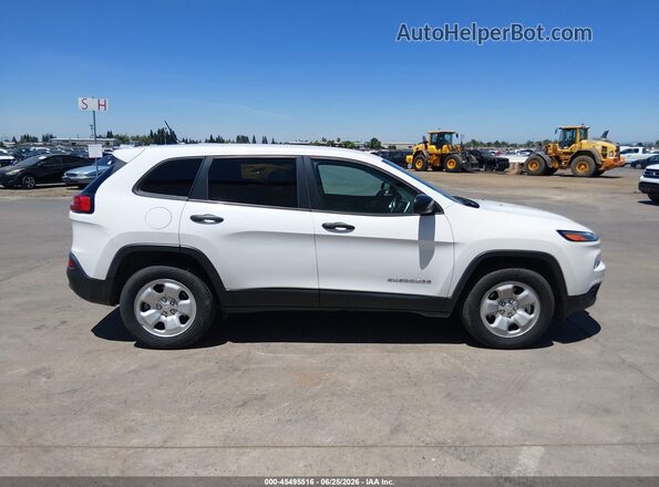 1C4PJMAB2GW313979 2016 JEEP CHEROKEE White Widok wnętrza z tyłu