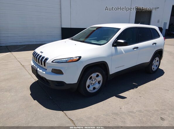 1C4PJMAB2GW313979 2016 JEEP CHEROKEE White Przód lewy