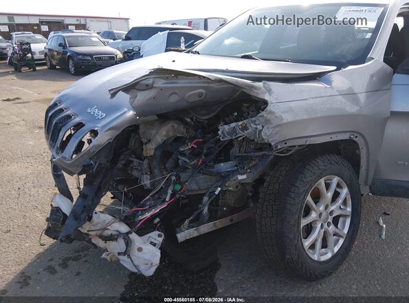 1C4PJMAB2HW562137 2017 JEEP CHEROKEE Gray Դիմացի տեսք