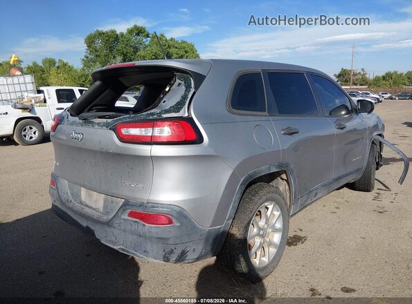 1C4PJMAB2HW562137 2017 JEEP CHEROKEE Gray Հետևի աջ