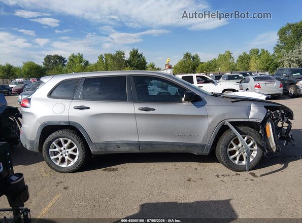 1C4PJMAB2HW562137 2017 JEEP CHEROKEE Gray Սալոնի հետևի տեսք