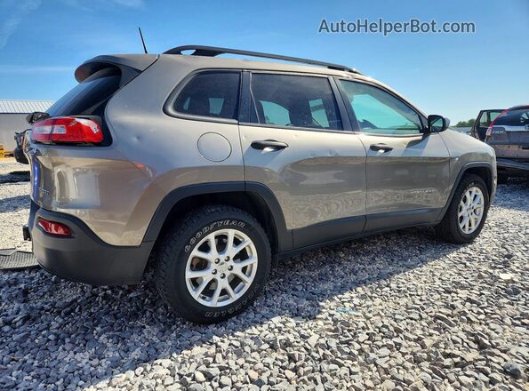 1C4PJMAB2HW602460 2017 JEEP CHEROKEE Gray Rear right