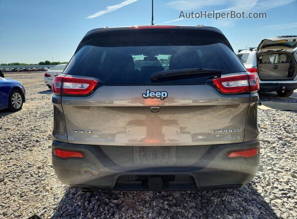 1C4PJMAB2HW602460 2017 JEEP CHEROKEE Gray Rear view