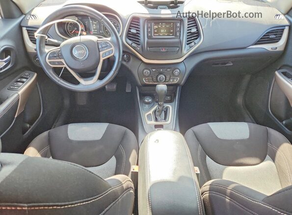 1C4PJMAB2HW602460 2017 JEEP CHEROKEE Gray Dashboard view