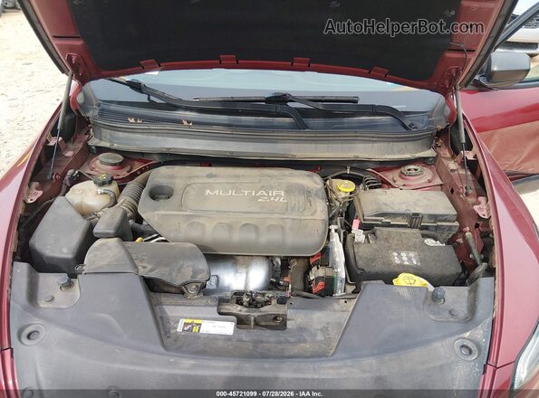 1C4PJMAB3GW133507 2016 JEEP CHEROKEE Красный Вид сзади