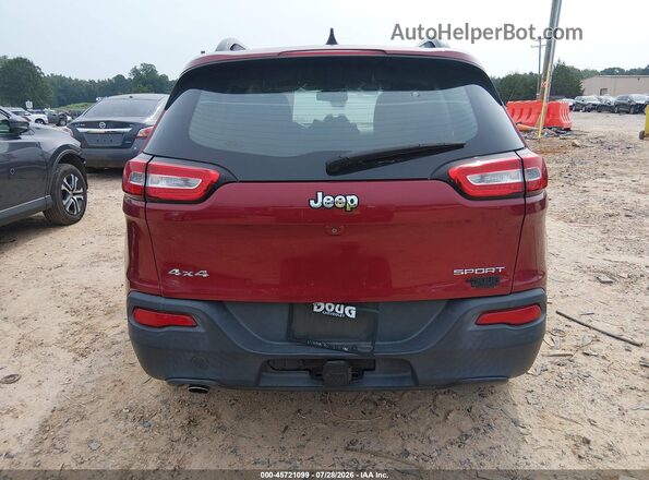 1C4PJMAB3GW133507 2016 JEEP CHEROKEE Красный 