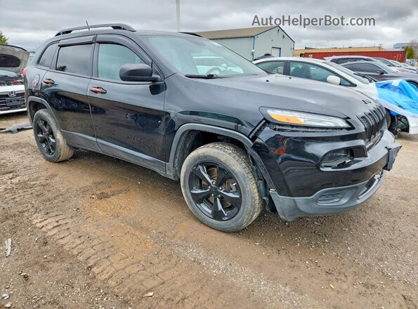 1C4PJMAB3JD541816 2018 JEEP CHEROKEE Black Առջևի աջ