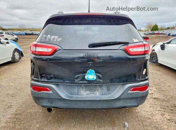 1C4PJMAB3JD541816 2018 JEEP CHEROKEE Black Հետևի տեսք