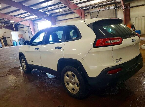 1C4PJMAB4GW266440 2016 JEEP CHEROKEE Белый Задняя левая четверть