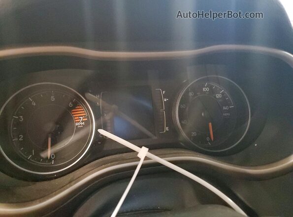 1C4PJMAB4GW266440 2016 JEEP CHEROKEE Белый Вид щитка приборов