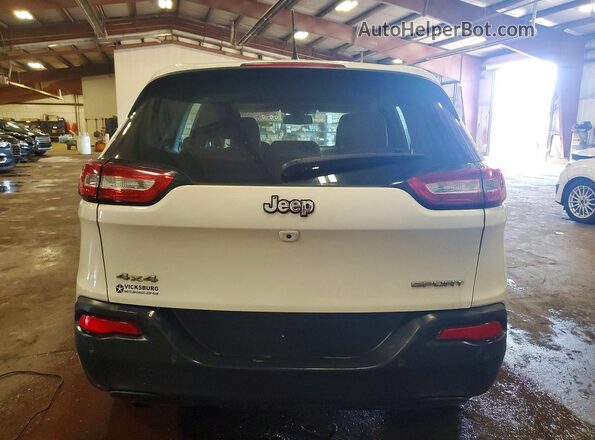 1C4PJMAB4GW266440 2016 JEEP CHEROKEE Белый Вид сзади