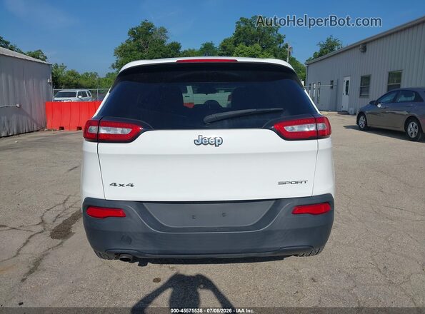 1C4PJMAB4GW313840 2016 JEEP CHEROKEE White 