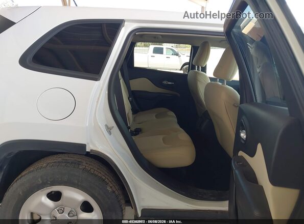 1C4PJMAB4GW313904 2016 JEEP CHEROKEE White Widok naklejki z numerem VIN