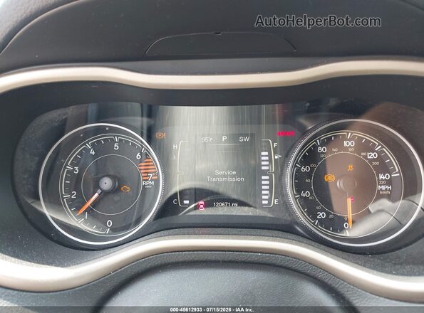 1C4PJMAB4GW349012 2016 JEEP CHEROKEE Black Widok tylnych siedzeń