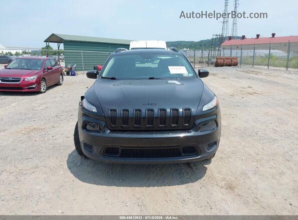 1C4PJMAB4GW349012 2016 JEEP CHEROKEE Black Widok zestawu wskaźników