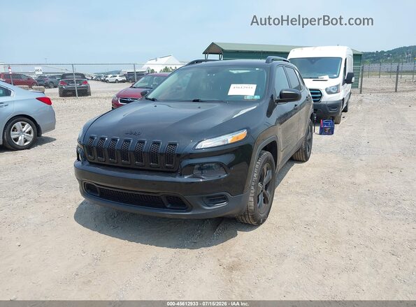 1C4PJMAB4GW349012 2016 JEEP CHEROKEE Black Przód lewy