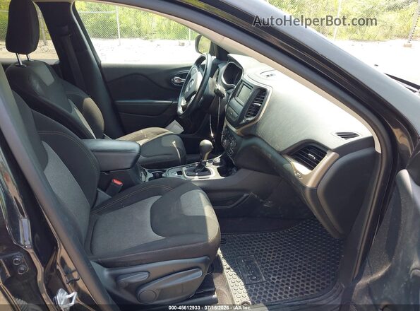 1C4PJMAB4GW349012 2016 JEEP CHEROKEE Black Widok wnętrza z przodu