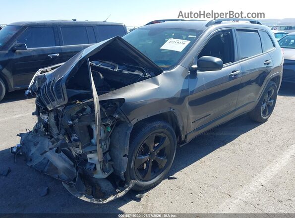 1C4PJMAB4HW591106 2017 JEEP CHEROKEE Black Передня ліва чверть