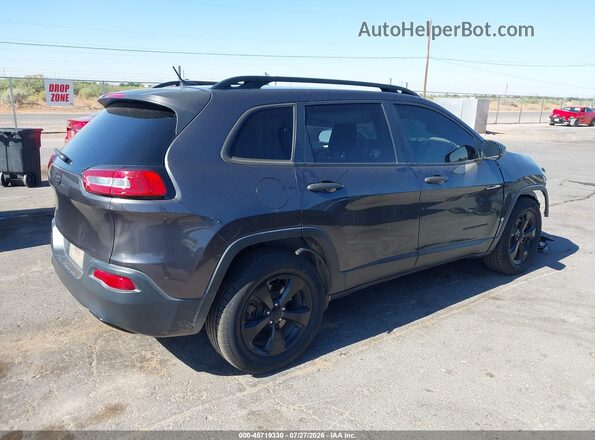 1C4PJMAB4HW591106 2017 JEEP CHEROKEE Black Задня права чверть