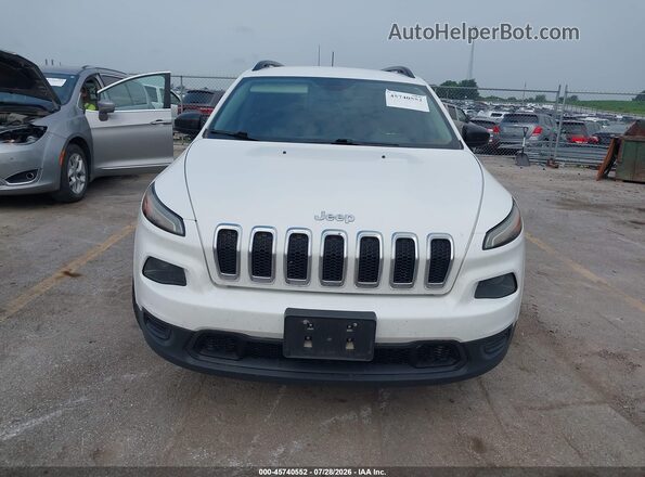 1C4PJMAB5GW240414 2016 JEEP CHEROKEE White Vista del cuadro de instrumentos