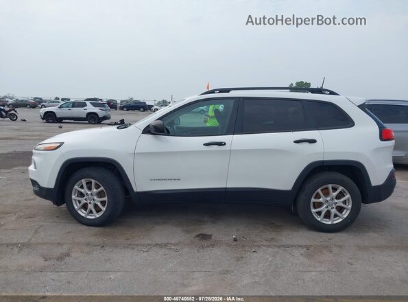 1C4PJMAB5GW240414 2016 JEEP CHEROKEE White Vista interior de 360 grados