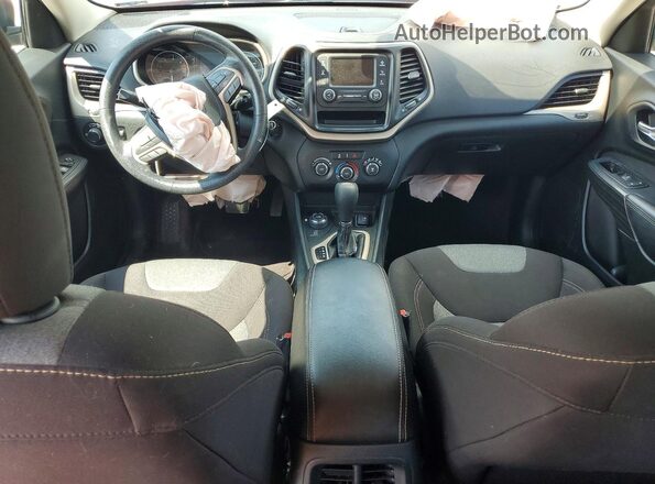 1C4PJMAB6GW210595 2016 JEEP CHEROKEE Red Widok deski rozdzielczej