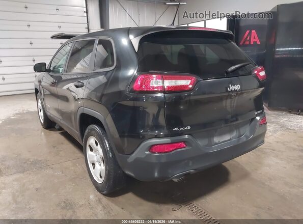 1C4PJMAB6GW313953 2016 JEEP CHEROKEE Black Вид спереду