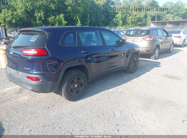 1C4PJMAB7GW276606 2016 JEEP CHEROKEE Black Հետևի աջ